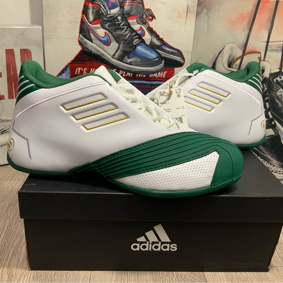 Adidas TMac 1 LeBron James SVSM PE RETRO DS Basketball Shoes FW3663 Size 9 New - Picture 8 of 10